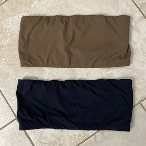 2 SKIMS Fits Everybody Bandeau Strapless Bra - L